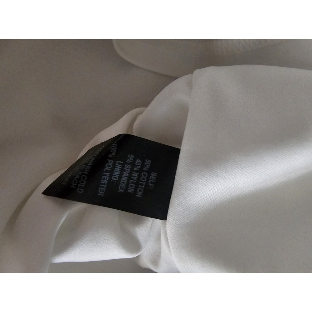 Lulus Mini Polkadot Dress Size Medium‎ Rockabilly Wht Blk Sweetheart Neckline - Picture 7 of 12